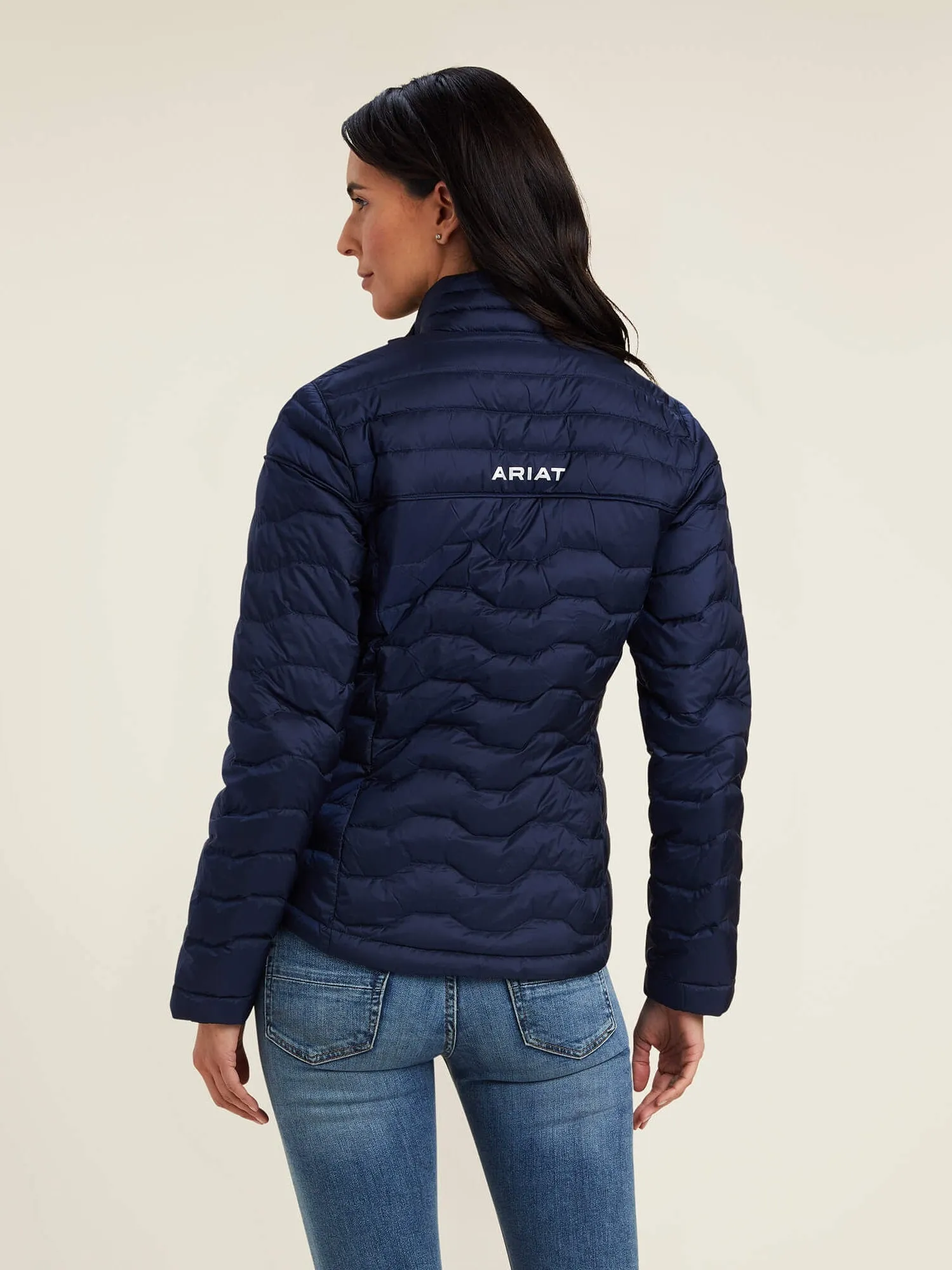 30% OFF - ARIAT Ideal Down Insulated Jacket - Womens - Navy Eclipse - Size: MEDIUM