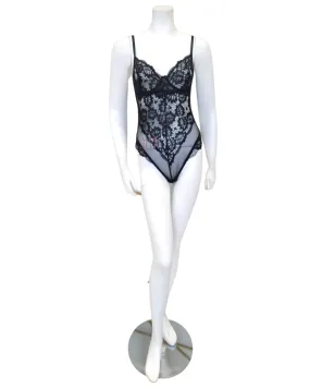 51-11053 Black Page Underwire Lace Teddy