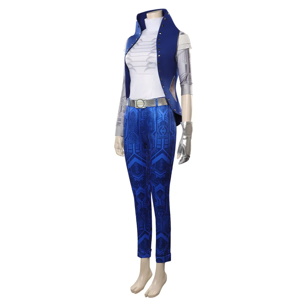 Adult Zombies 3 A-Spen Cosplay Costume Outfits Halloween Carnival Suit