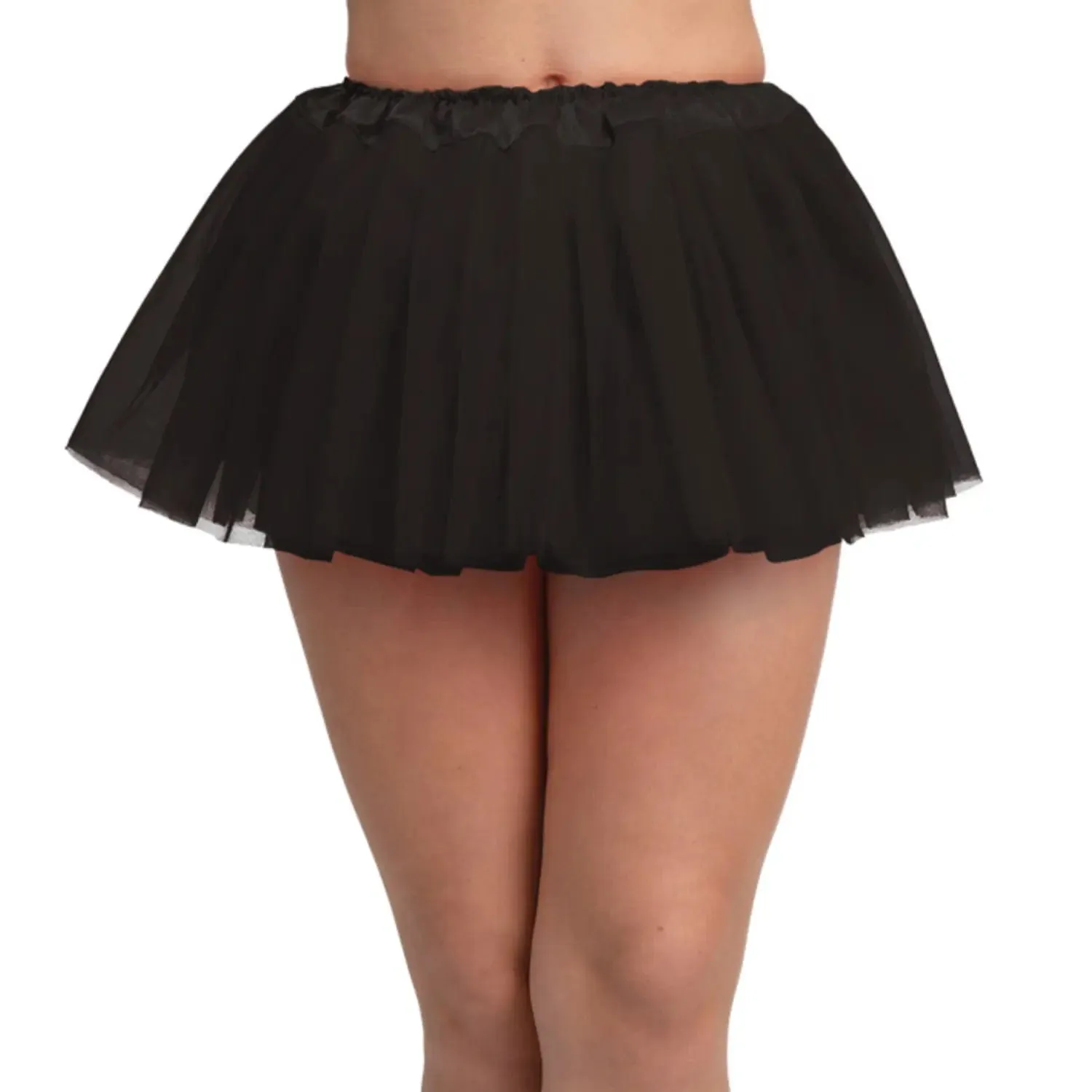 Adults Tutu Short Ballet Skirt Satin Waistband Fancy Dress 28cm