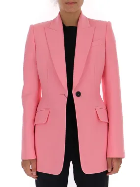 Alexander McQueen Tailored Button Blazer