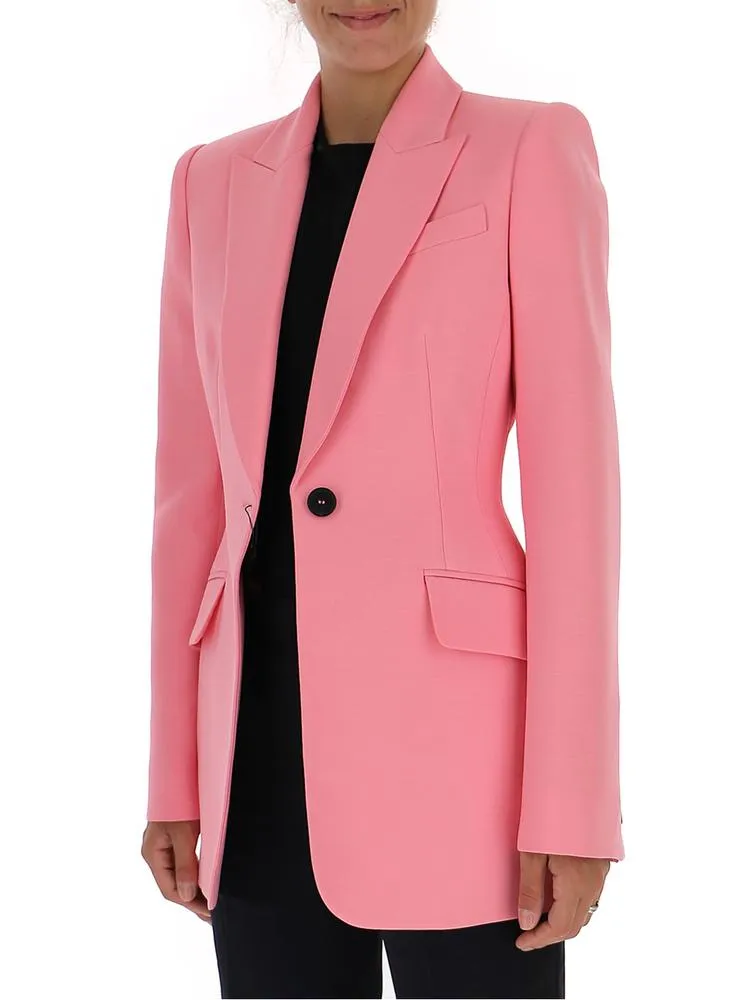Alexander McQueen Tailored Button Blazer