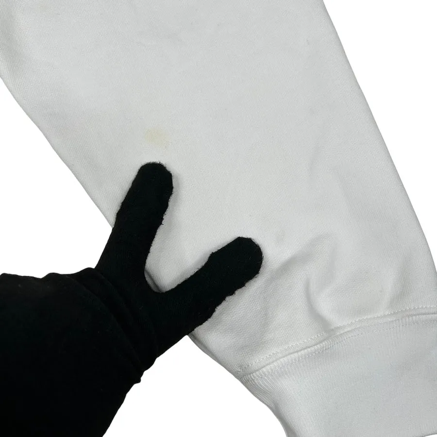 BALENCIAGA LOGO HOODIE - WHITE