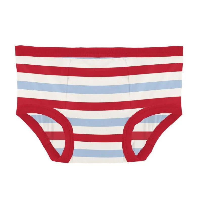 Bamboo Training Pants - Anniversary Balloon Stripe