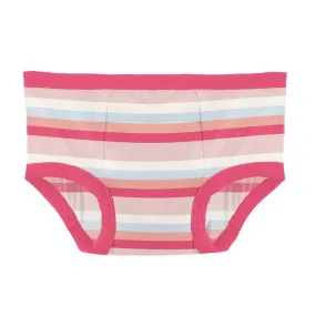 Bamboo Training Pants - Baby Rose Stripe