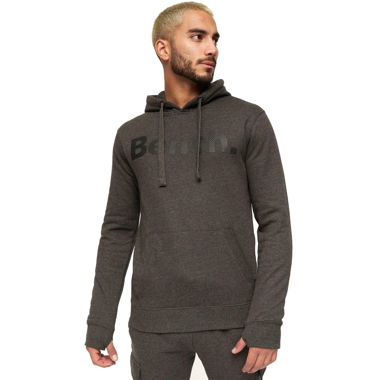 Bench Mens Logo Hoodie