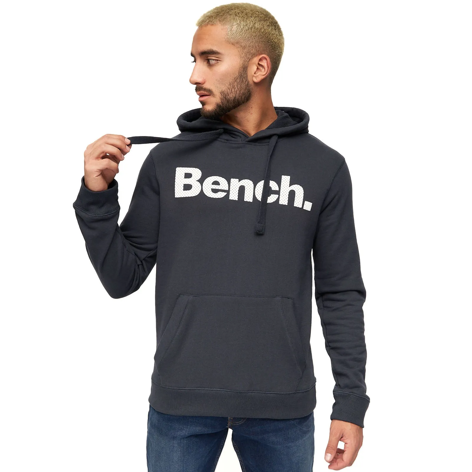 Bench Mens Logo Hoodie