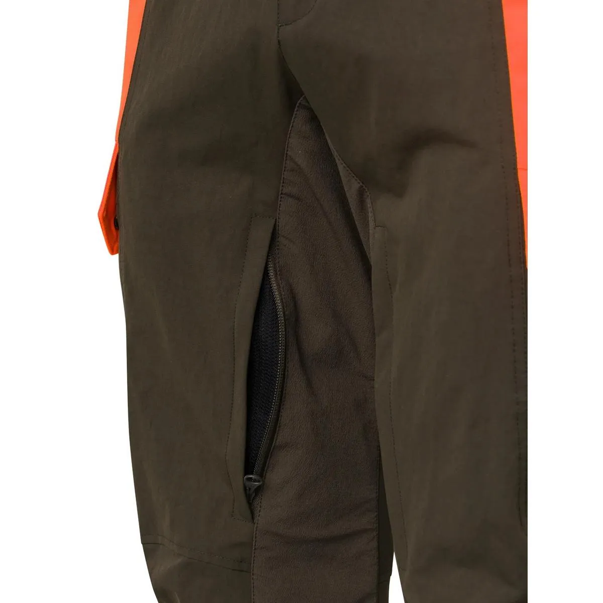 Beretta BALCAN PANTS Brown Bark & Blaze Orange