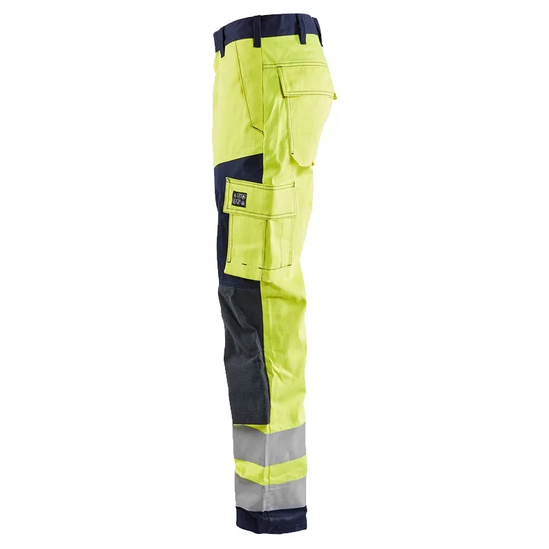 Blaklader Multinorm Craftsman Hi Vis Trousers 1578 - 1514