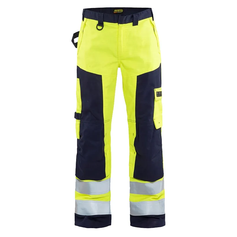 Blaklader Multinorm Craftsman Hi Vis Trousers 1578 - 1514