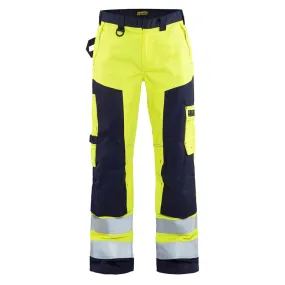Blaklader Multinorm Craftsman Hi Vis Trousers 1578 - 1514