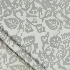 Block Floral Print Cotton Fabric