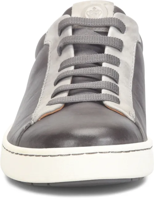 Born Men's Allegheny Slip On Sneaker - Grey/Light Grey