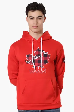 Canada Weather Gear Chest Logo Hoodie - Red