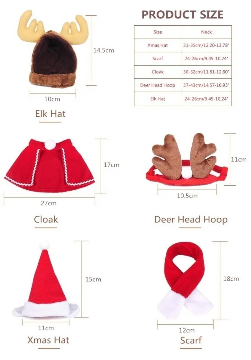 Cat Deer Costume - Christmas Cat costumes