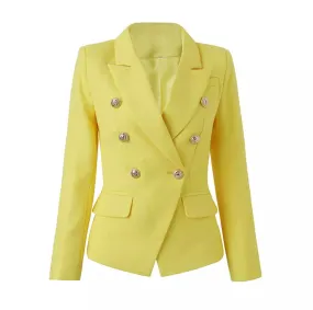 Classic Yellow Blazer