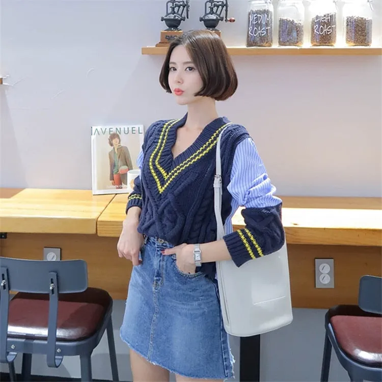 Coraline Patchwork Sweater
