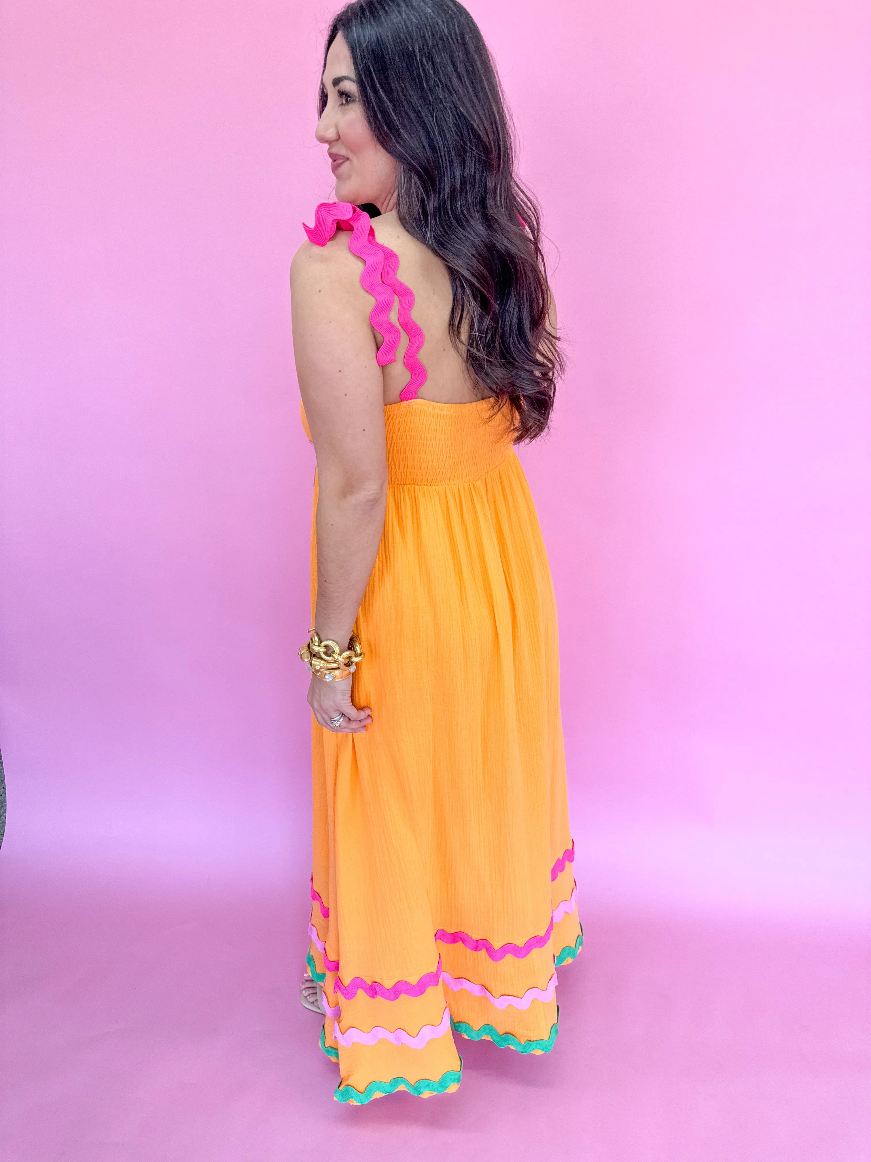Craving Summer Dress - Orange
