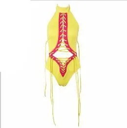 Cross-Strap Swimsuit