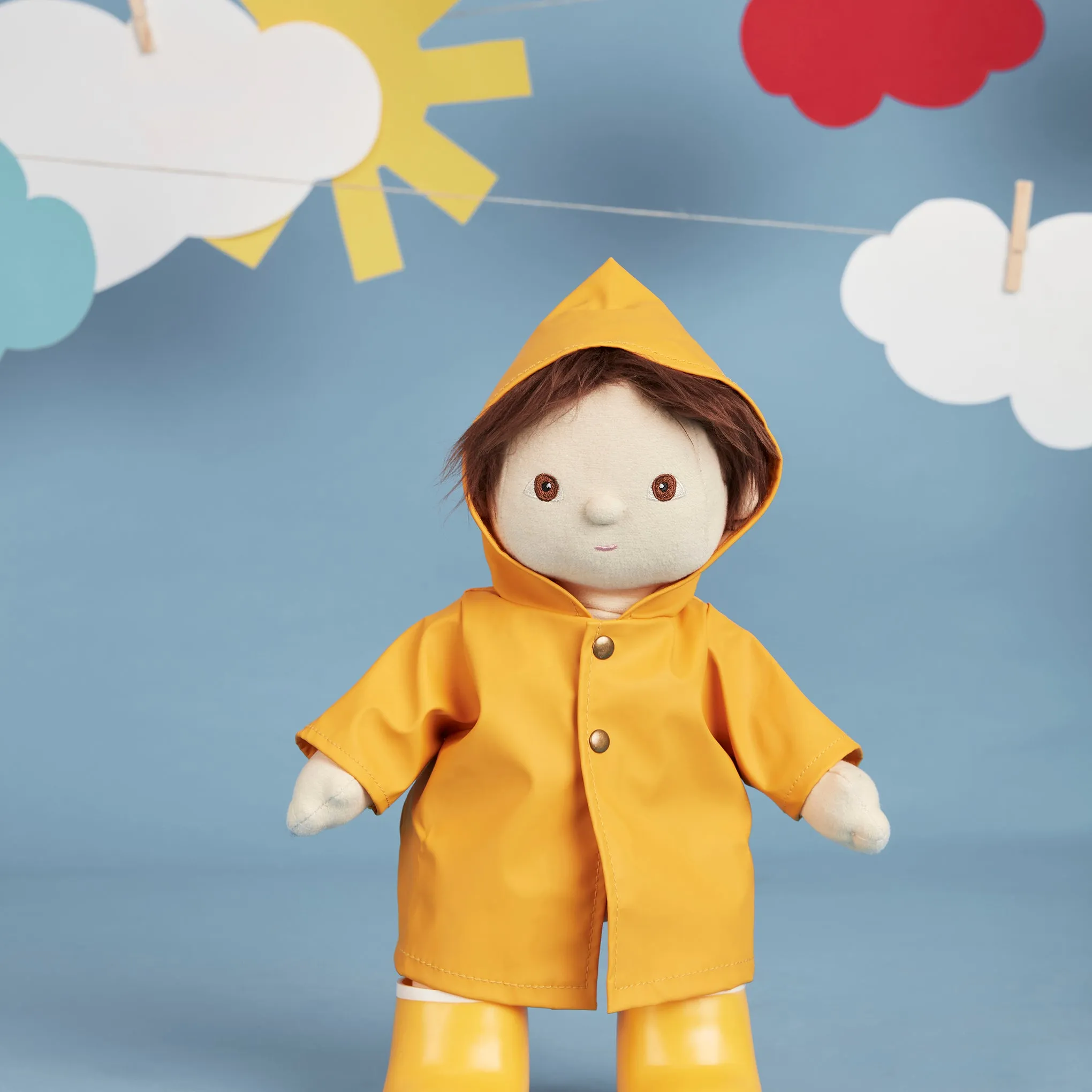 Dinkum Dolls Rainy Play Set - Yellow