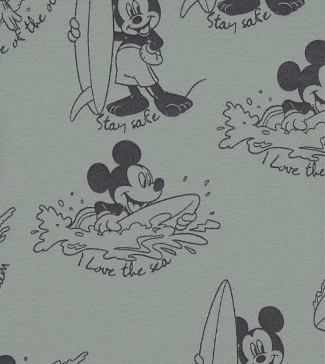Disney Mickey Mouse Surfing Short Sleeve Bodysuits 2 Pack