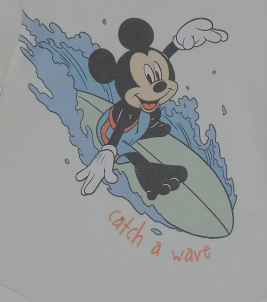 Disney Mickey Mouse Surfing Short Sleeve Bodysuits 2 Pack