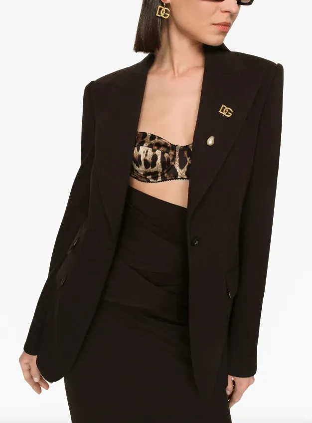 Dolce & Gabbana single-breasted tailored blazer