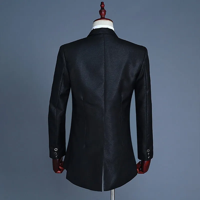 ExoticaLux Skinny Fit High Top Suit