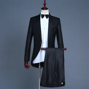ExoticaLux Skinny Fit High Top Suit
