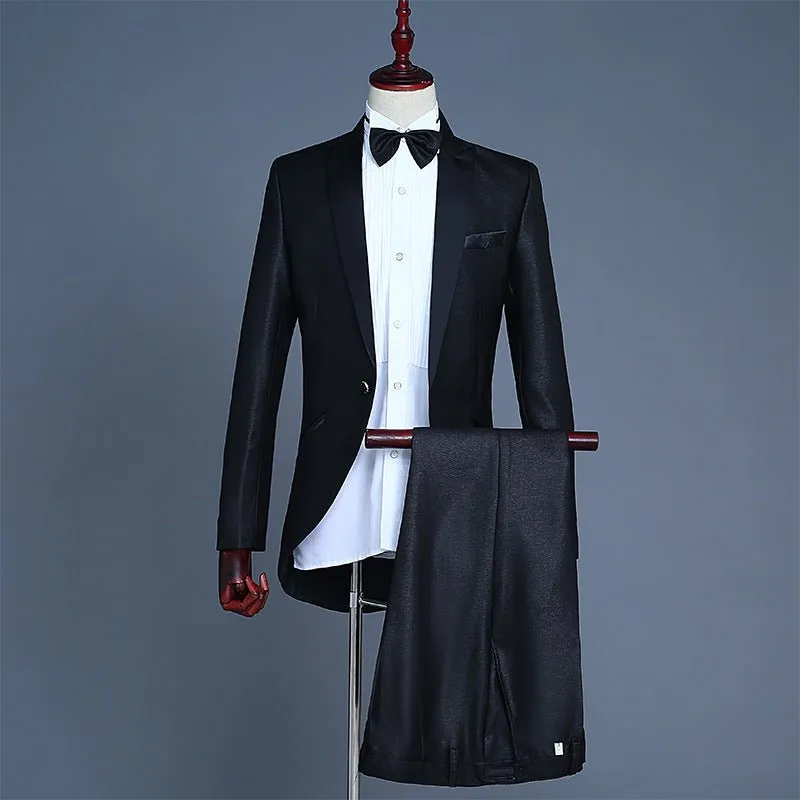 ExoticaLux Skinny Fit High Top Suit