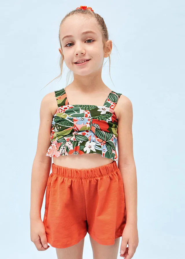 Floral Shorts Set
