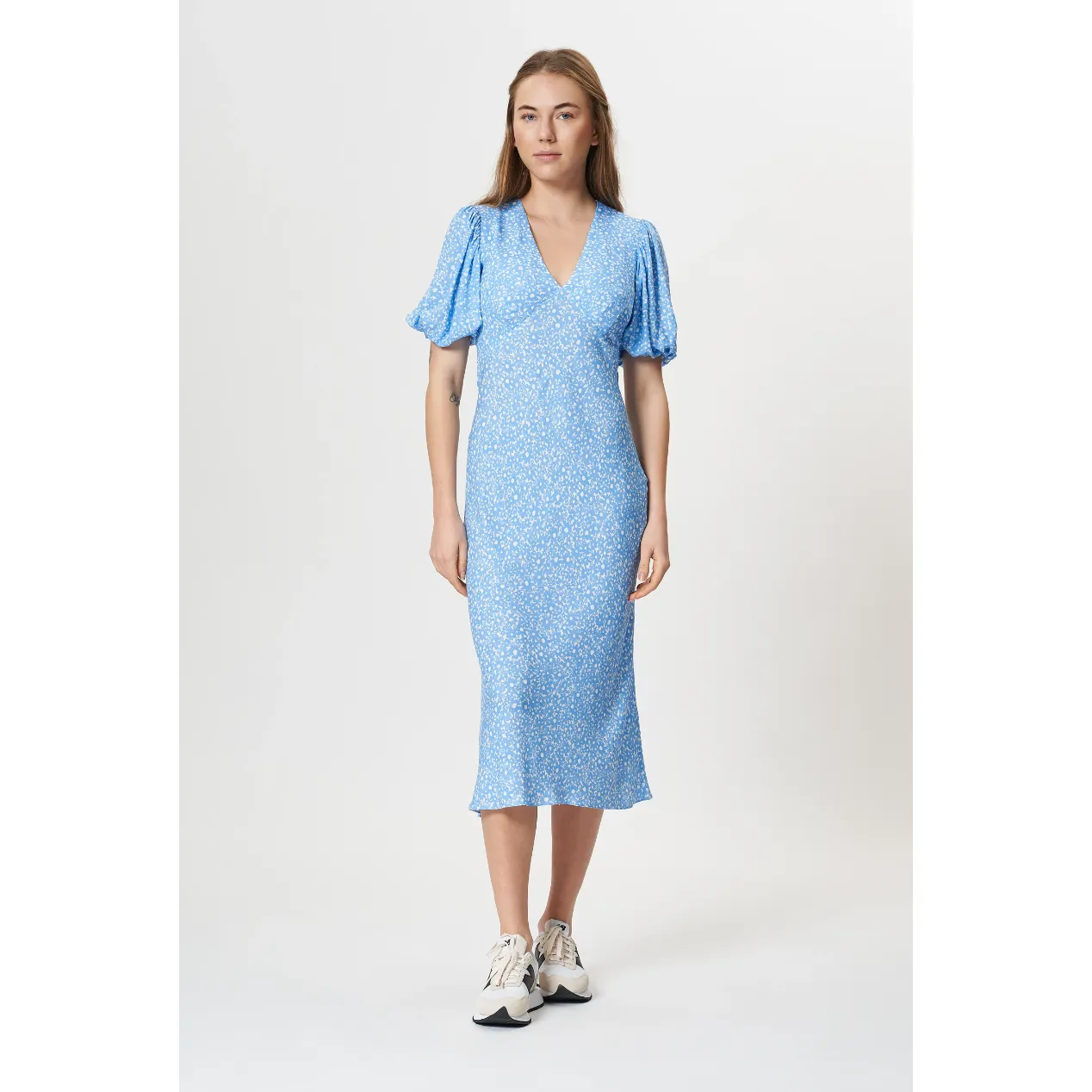 FRESHA LONDON | Dress Roxanne Floral | Blue