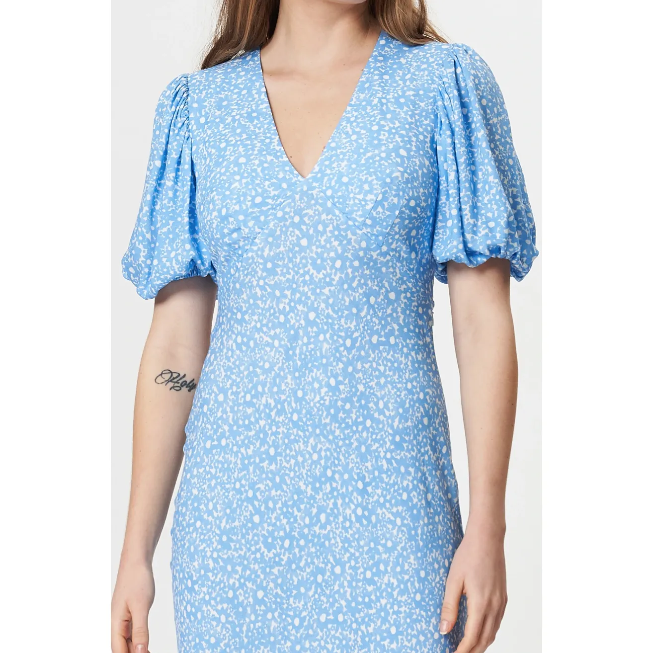 FRESHA LONDON | Dress Roxanne Floral | Blue