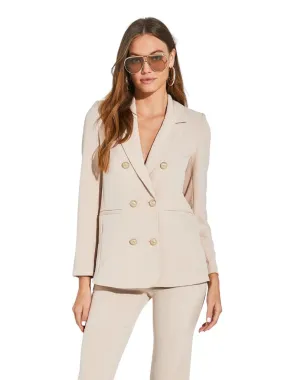 Generation Love Leighton Crepe Blazer - Latte