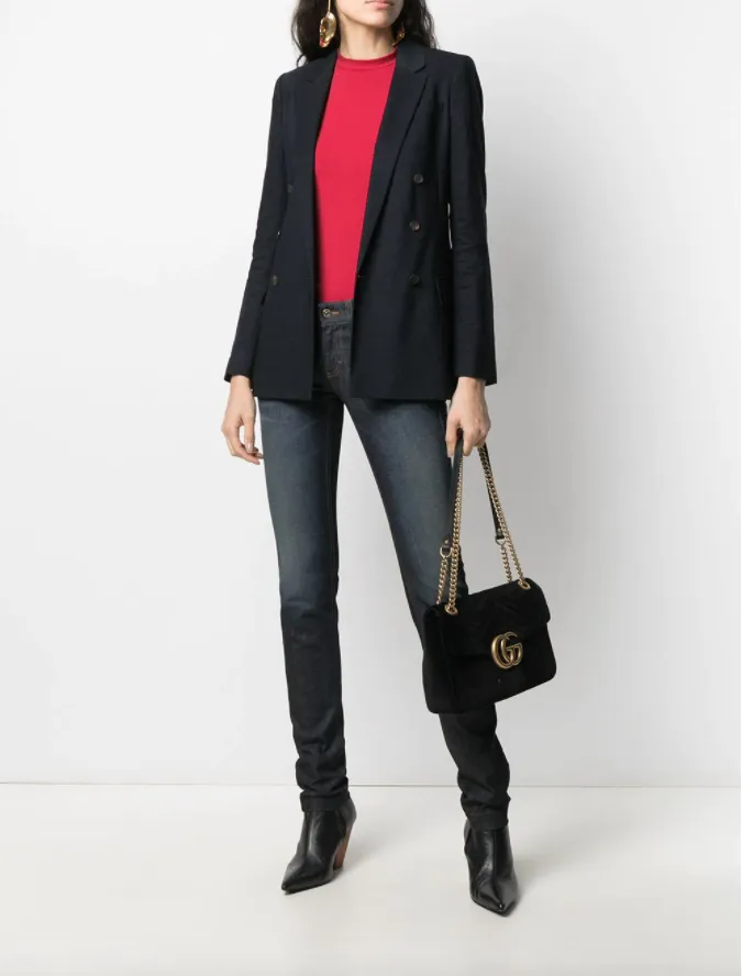 Gucci double-breasted tailored blazer