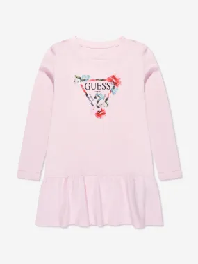 Guess Girls Interlock Dress in Pink