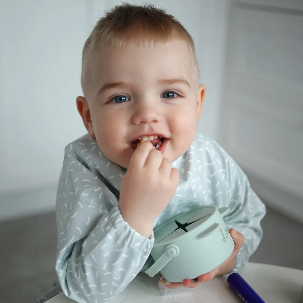 JBØRN Long Sleeve Baby Feeding Bib | Weaning Essentials