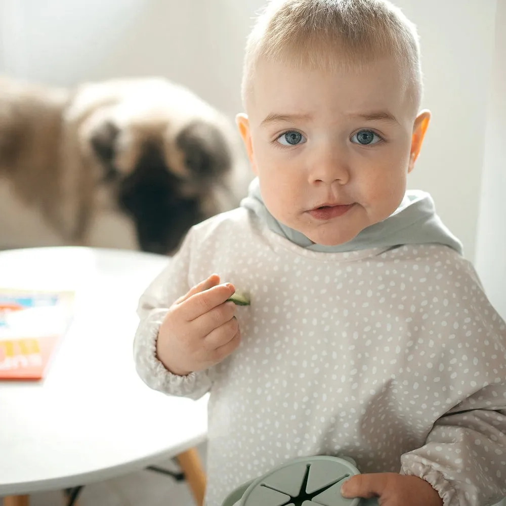 JBØRN Long Sleeve Baby Feeding Bib | Weaning Essentials