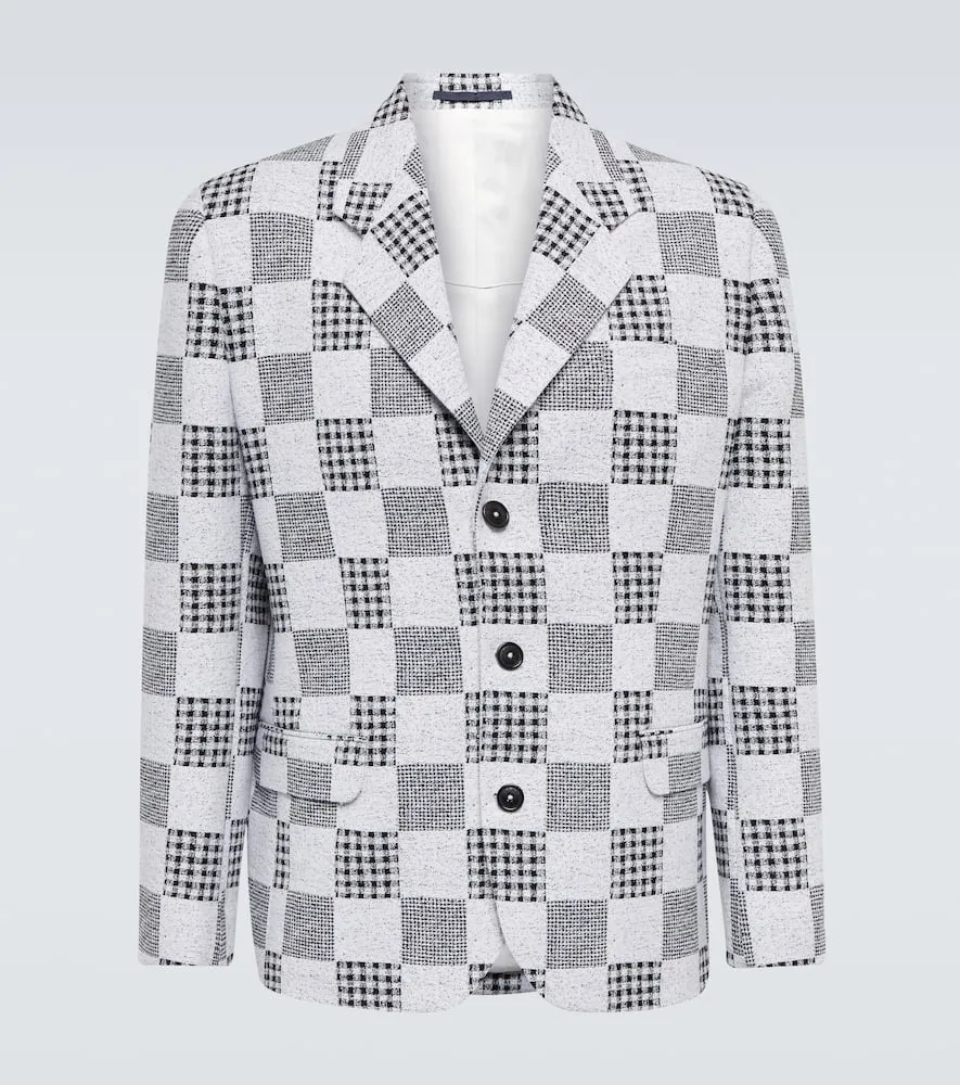 Kenzo Patchwork blazer