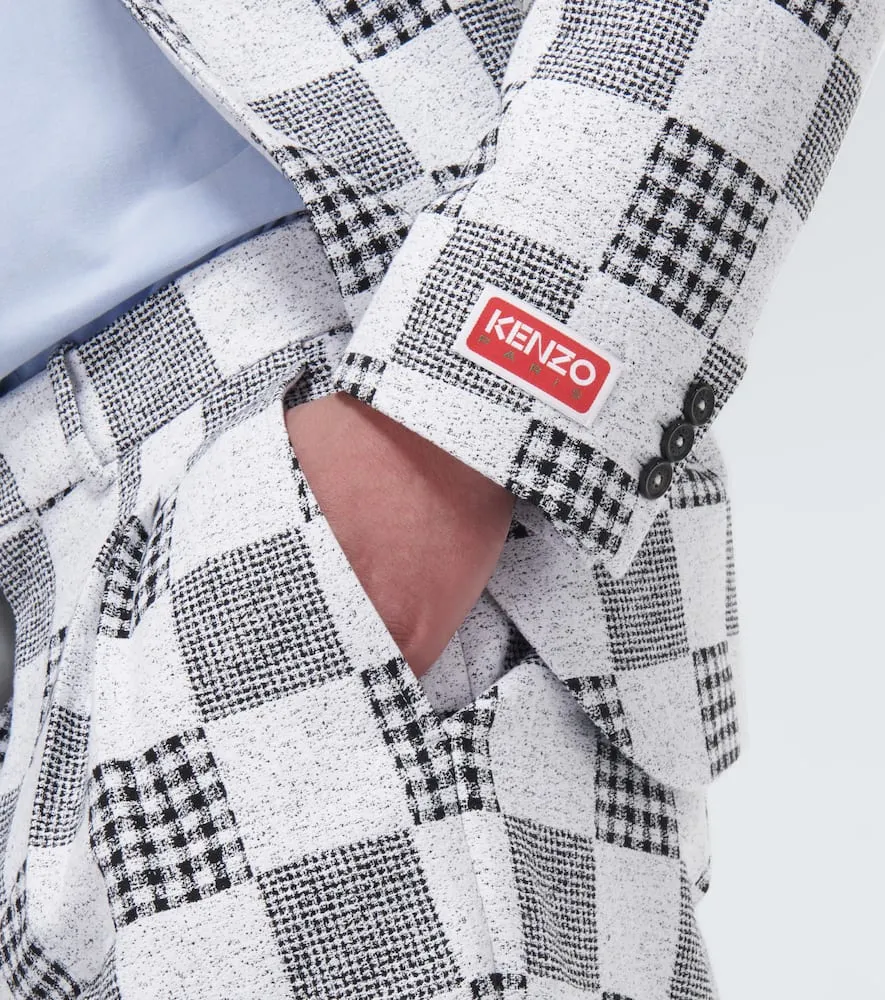 Kenzo Patchwork blazer