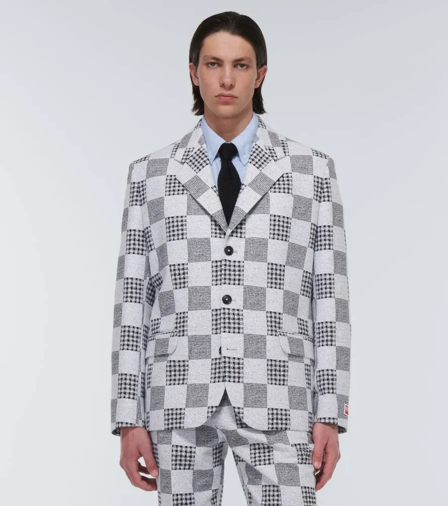 Kenzo Patchwork blazer