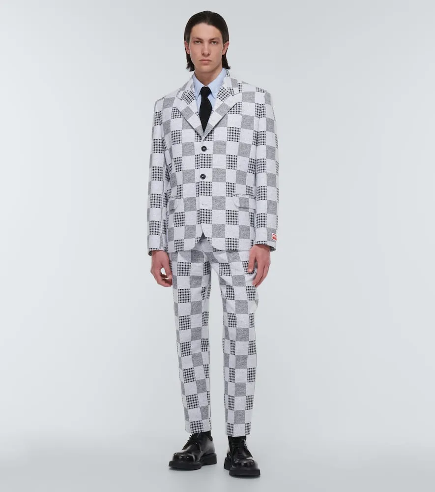 Kenzo Patchwork blazer