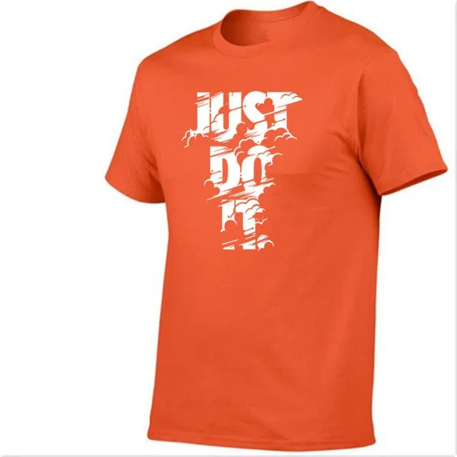 Men Summer Cotton Short Sleeves T-Shirt