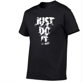 Men Summer Cotton Short Sleeves T-Shirt