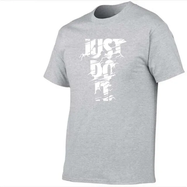 Men Summer Cotton Short Sleeves T-Shirt