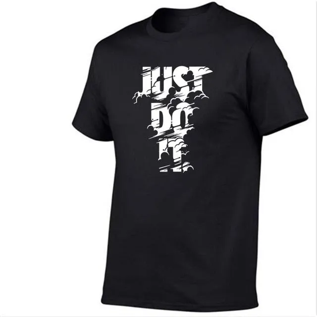 Men Summer Cotton Short Sleeves T-Shirt