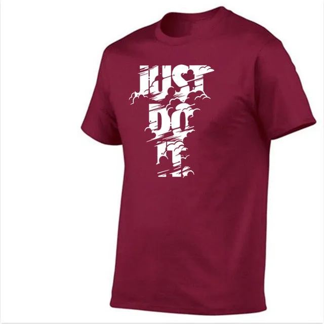 Men Summer Cotton Short Sleeves T-Shirt