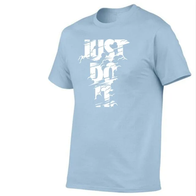 Men Summer Cotton Short Sleeves T-Shirt