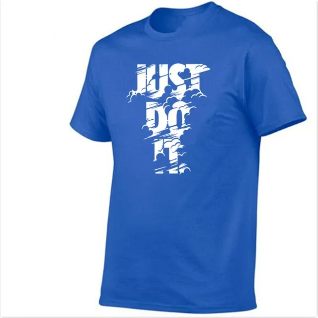 Men Summer Cotton Short Sleeves T-Shirt
