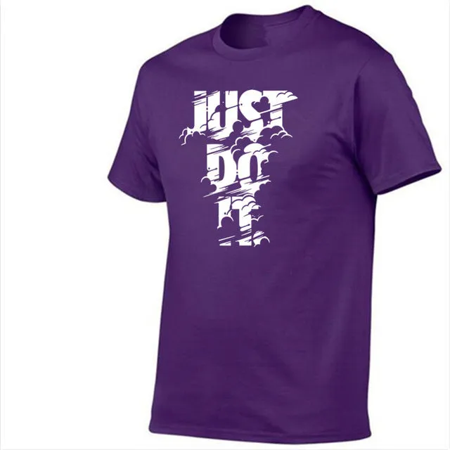 Men Summer Cotton Short Sleeves T-Shirt